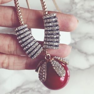 Red Berry Necklace/Pendant